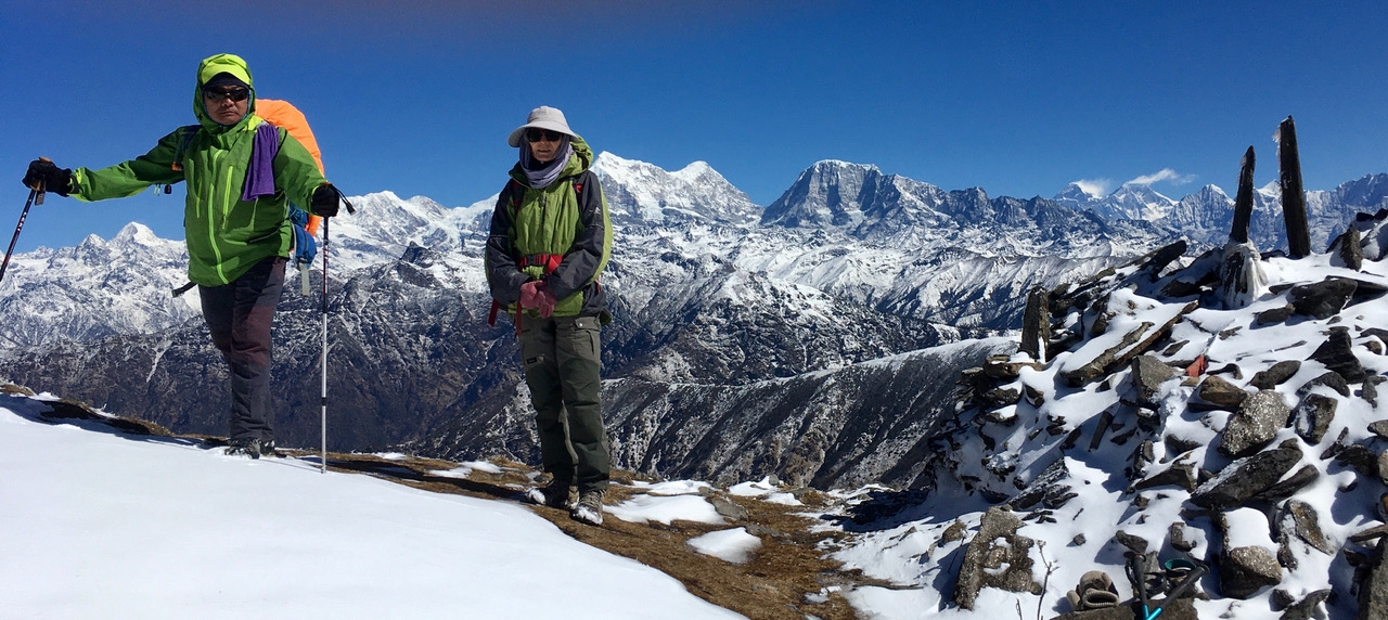 AFPN 2025 Nepal montée au Pickey Peak